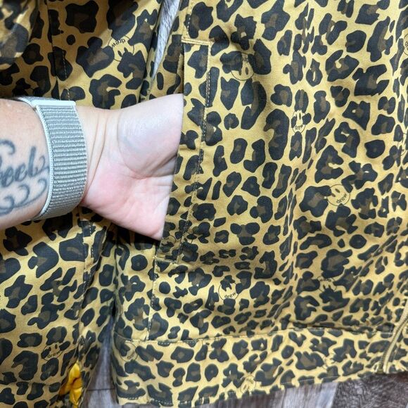 Drew House- Leopard/ Cheetah Print Zip Front Jacket- Sz. XXL - Picture 7 of 15